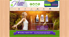 Desktop Screenshot of healthyhabitsusa.com